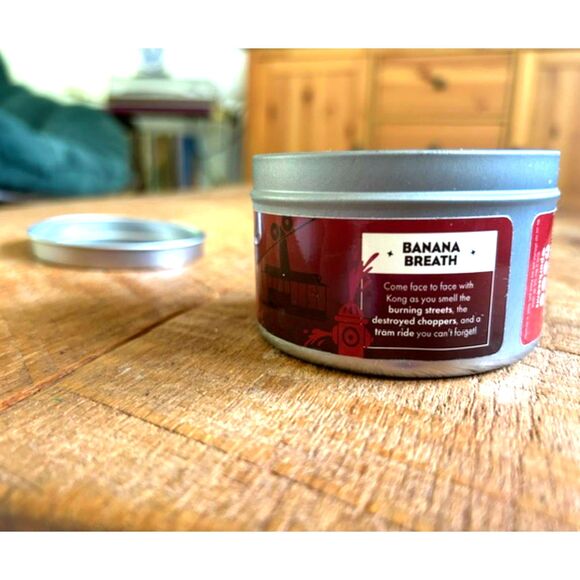 Park Scents Banana Breath - 8 oz candle - Universal Studios Kongfrontation - Picture 2 of 4